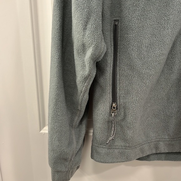 Vintage Patagonia 1998 Gray Synchilla Full Zip Fleece Jacket Size M El Capilene - Picture 11 of 16